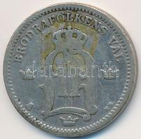 Svédország 1898EB 25ö Ag T:2-
Sweden 1898EB 25 Öre Ag C:VF
