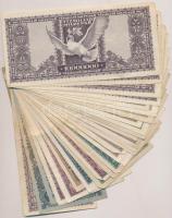 30db-os vegyes magyar pengő bankjegy tétel T:vegyes