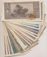 30db-os vegyes magyar pengő bankjegy tétel T:vegyes