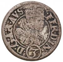 Ausztria 1569-1595. 3kr Ag "I. Ferdinánd" (2,28g) T:3 Austria 1569-1595. 3 Kreuzer Ag "Ferdinand I" (2,28g) C:F