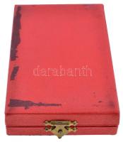 1964. "Munka Érdemrend" ezüst fokozata, zománcozott Br kitüntetés mellszalagon, miniatűrre...