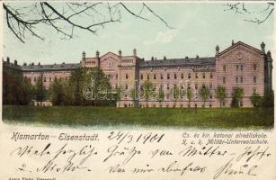 1899 Kismarton - Eisenstadt Militär-Unterrealschule