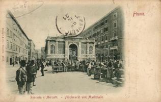 1898 Fiume, Fish market, market hall