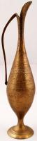 Dekoratív réz tárgyak, váza,  2 db kiöntő