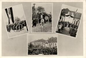 Érsekújvár, bevonulás / entry of the Hungarian troops, Horthy, vissza Suo. Stpl