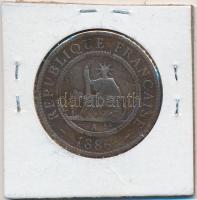 Francia Indokína 1886A 1c Br T:3
French Indo-China 1886A 1 Cent Br C:F