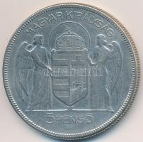 1930. 5P Ag "Horthy jobbra" T:3
Adamo P8