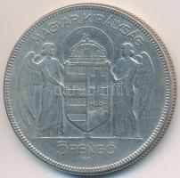1930. 5P Ag "Horthy jobbra" T:3
Adamo P8