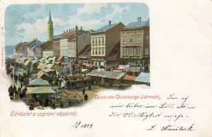 1899 Sopron Jahnrmarkt