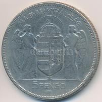 1930. 5P Ag "Horthy jobbra" T:3
Adamo P8