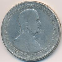 1930. 5P Ag "Horthy jobbra" T:3 Adamo P8