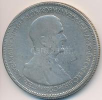 1930. 5P Ag "Horthy jobbra" T:3 Adamo P8