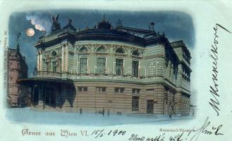 Wien VI. Raimund Theater Litho