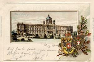 Wien Hofmuseum Prä Litho