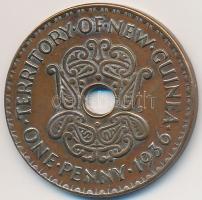 Új-Guinea 1936. 1p Br "VIII. Edward" T:2-
New Guinea 1936. 1 Penny Br "Edward VIII&qu...
