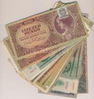 30db-os vegyes magyar pengő bankjegy tétel T:vegyes