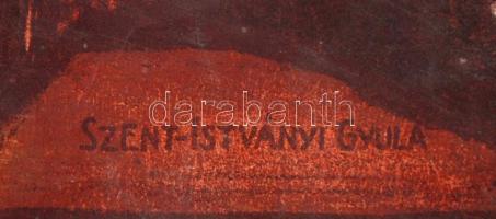 cca 1914 Életünket és vérünket! Szent-Istványi Gyula (1881-1930) festménye után készített nagyméretű...