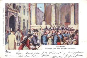 München Parade vor Feldherrnhalle (EB)