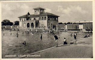 Kecskemét Strand Foto AK