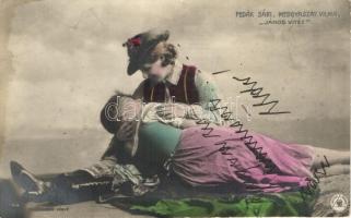 Fedák Sári - 3 db régi színészlap / 3 old motive cards, actress