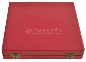 DN "Székesfehérvárért" Br emlékplakett eredeti dísztokban (103mm) T:2