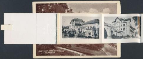 Budakeszi, Erzsébet királyné szanatórium, leporellocard