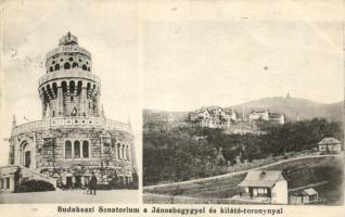 Budakeszi, szanatórium, Jánoshegy, kilátó