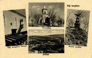 12 db RÉGI magyar városképes lap, fekete-fehér lapok / 12 old Hungarian postcard, black and white po...