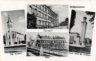 12 db főként RÉGI magyar városképes lap / 12 old Hungarian postcard, 'Weinstock'