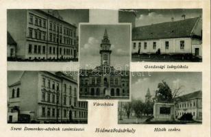 12 db főként RÉGI magyar városképes lap / 12 old Hungarian postcard, 'Weinstock'