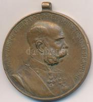 1898. "Jubileumi Emlékérem Fegyveres Erő Számára / Signum memoriae (AVSTR)" Br kitüntetés mellszalag nélkül T:2-,3  Hungary 1898. "Commemorative Jubilee Medal for the Armed Forces" decoration without ribbon C:VF,F NMK 249.