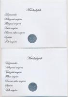 1968. 1Ft "Macska-fajták" érmés bélyeges boríték alkalmi bélyegzővel (4x) klf bélyegvariác...