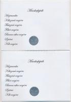 1968. 1Ft "Macska-fajták" érmés bélyeges boríték alkalmi bélyegzővel (4x) klf bélyegvariác...