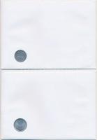 1959-1969. 20f + 1Ft "Lepkék" érmés bélyeges boríték alkalmi bélyegzővel (4x) klf bélyegva...