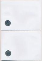 1966. 2Ft "Erdők, mezők madarai" érmés bélyeges boríték alkalmi bélyegzővel (2x) klf bélye...