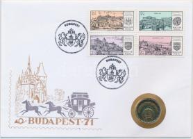 1971. 2Ft "Magyarországi galambfajták" érmés boríték bélyegekkel és alkalmi bélyegzéssel +...