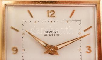 CYMA Amic Sonomatic utazóóra tokban, másodpercmutatóval, működik, szép állapotban
