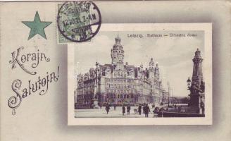 Leipzig Esperanto Karte