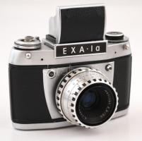 EXA 1a fényképezőgép eredeti dobozában, hozzá plusz két objektív (nagylátószögű és teleobjektív) + k...