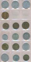 56db-os vegyes magyar és külföldi hobbi fémpénz gyűjtemény érmetartó albumba rendezve T:1-,2,2-
56pc...