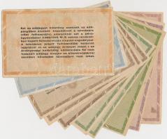 1946. 10.000AP (3x) mind vízjeles + 50.000AP (3x) mind vízjeles + 100.000AP (2x) mind vízjeles + 10....