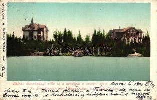 Tátra, Szentiványi villa, vendéglő, Csorba-tó / villa, restaurant, lake