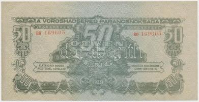 1944. 50P  &quot;A Vöröshadsereg Parancsnoksága&quot; T:III