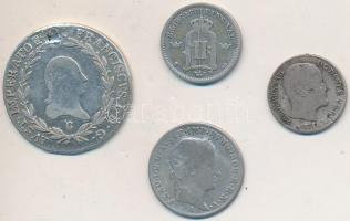 Vegyes: Ausztria 1838A 5kr Ag "V. Ferdinánd" + Dánia 1856. 4sr Ag "VII. Frigyes"...