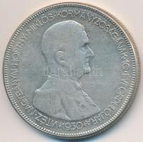 1930. 5P Ag "Horthy jobbra" T:3 Adamo P8