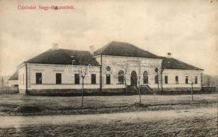 Nagybacon, Batanii Mari; Községháza / town hall (EK)