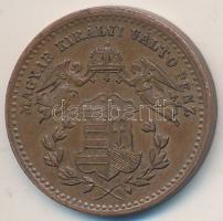 1868KB 1kr Cu "Angyalos címer" T:2-