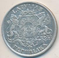 Lettország 1924. 1L Ag T:2-
Latvia 1924. 1 Lats Ag C:VF