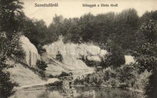 Szovátafürdő, Sóhegyek, a Vörös tónál / salt hills, lake