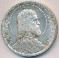 1938. 5P Ag "Szent István" T:2 kis patina
Adamo P8.1
